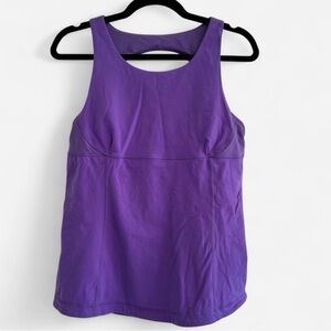 Lululemon Athletica Vibrant Purple Tank Top